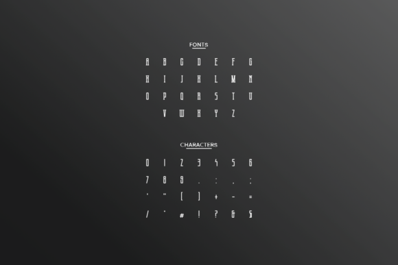 Hibreakun Font - Preview 2