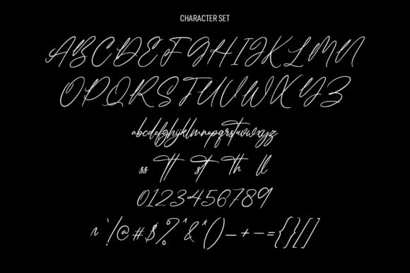 Jonathan Billy Font PNG with transparent background - Preview 6