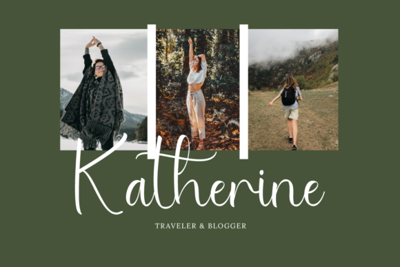 Kaylen Sloane Font PNG with transparent background - Preview 3