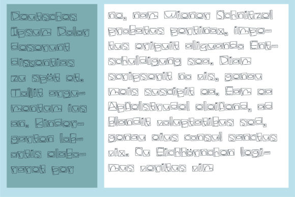 Lunchbox Font PNG with transparent background - Preview 6