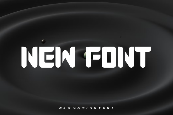 Megaron Font PNG with transparent background - Preview 1