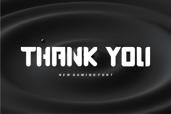 Megaron Font PNG with transparent background - Preview 3