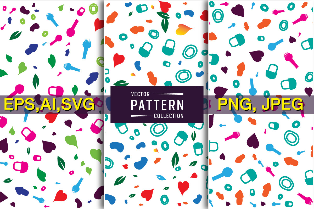 Mother's Day Heart Shape Pattern | Vol 3