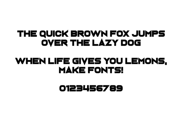 Neuterous Font PNG with transparent background - Preview 1