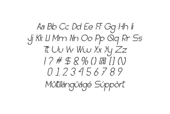 Obedient Font PNG with transparent background - Preview 4