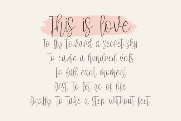 Olasido Sweet Font PNG with transparent background - Preview 1