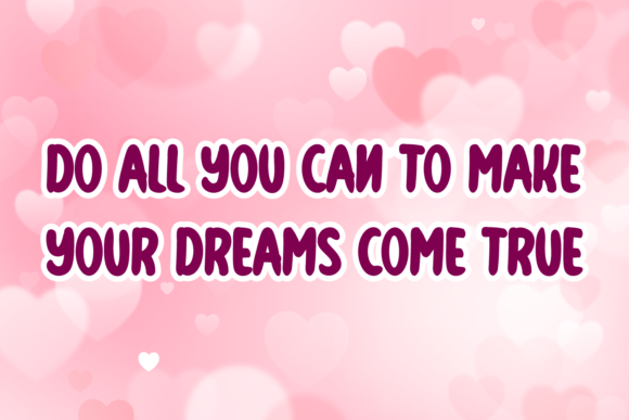 Princess Monday Font PNG with transparent background - Preview 3