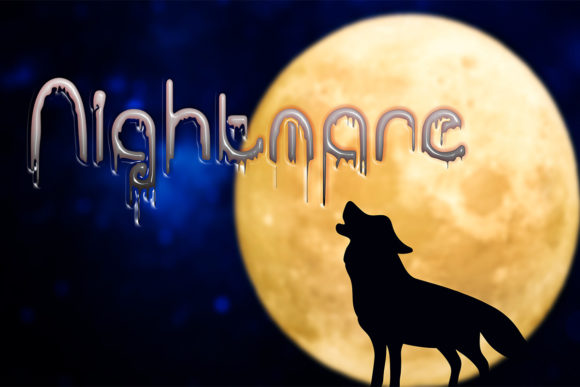 Scary Zombie Font PNG with transparent background - Preview 2