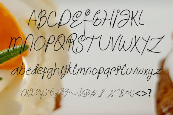 Bakery Font - Preview 1
