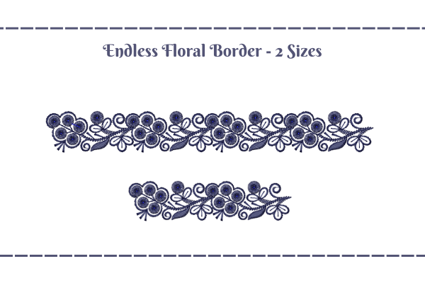 Beautiful Endless Border