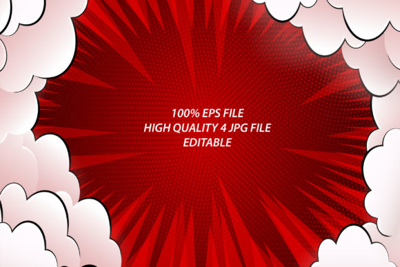 Cartoon Cloud Comic Book, 4 Color