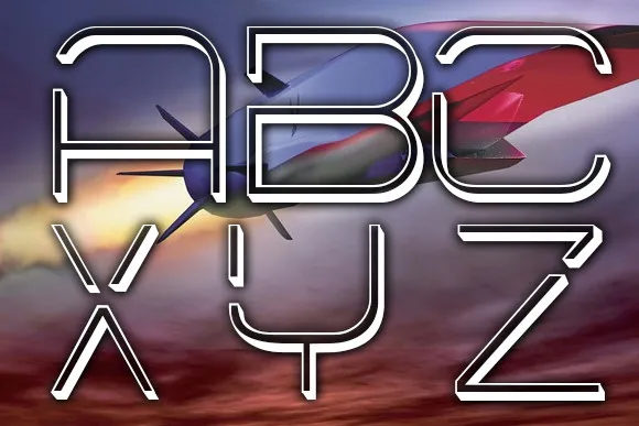 Cyber Font - Preview 1