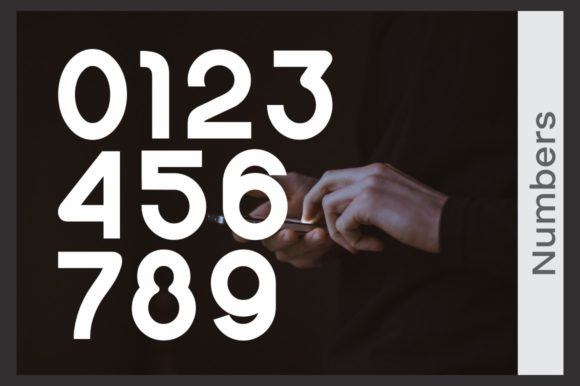 Dorable Font PNG with transparent background - Preview 3