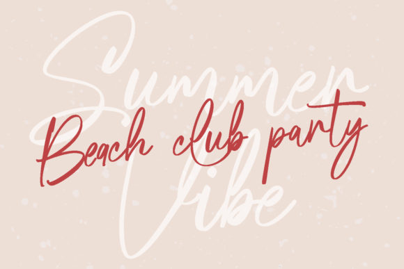 Hole Flow Font PNG with transparent background - Preview 4