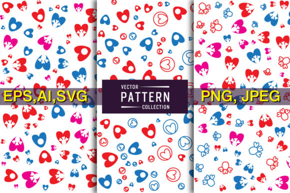 Mother's Day Heart Shape Pattern | Vol 6