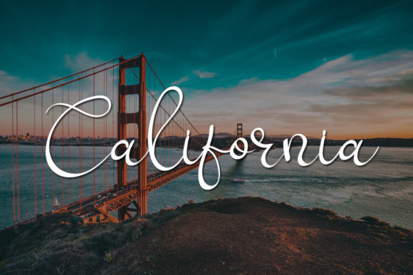 New Photography Font PNG with transparent background - Preview 1