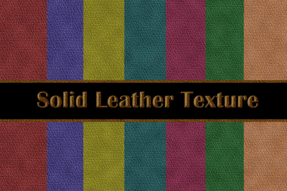 Solid Leather Texture Digital Papers
