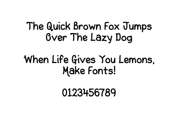 A Very Cartoon Christmas Font - Preview 1