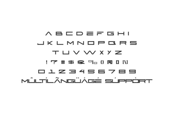 Active Space Font - Preview 3