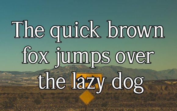 Arrow Font - Preview 1