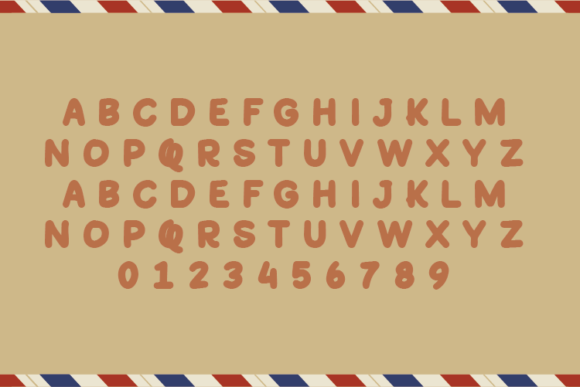 Bold Letter Font - Preview 1