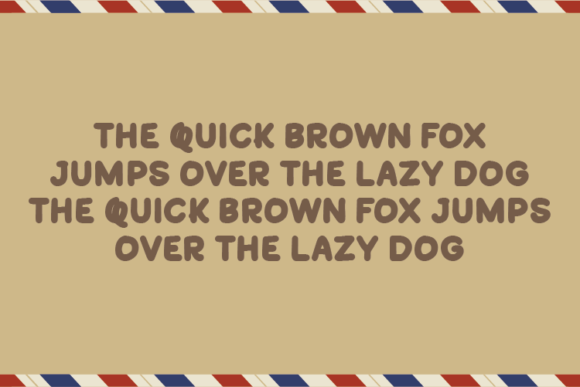 Bold Letter Font - Preview 3