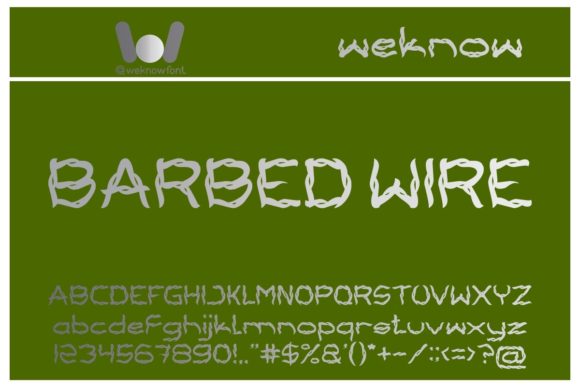Bracelet Font - Preview 1