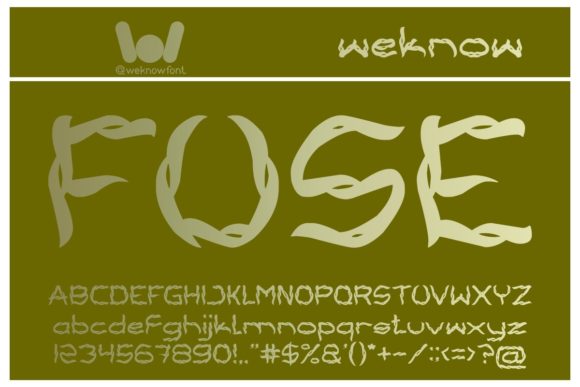 Bracelet Font - Preview 4