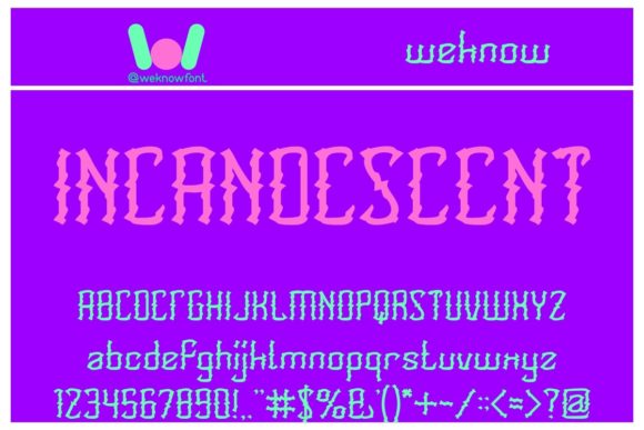 Candle Light Font - Preview 3
