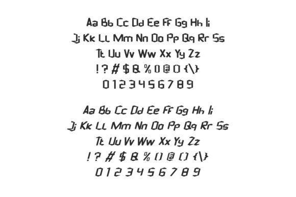 Cubical Font - Preview 3