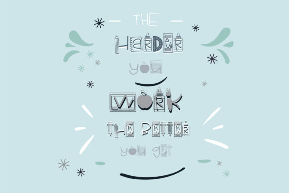 Education Font - Preview 2