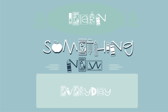 Education Font - Preview 5