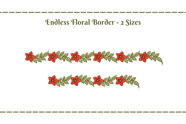 Endless Flower Border