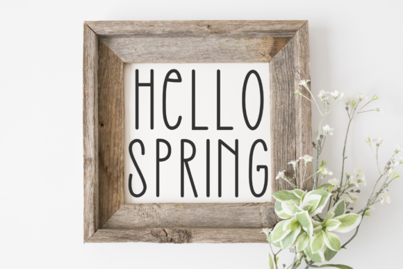 Farmhouse Font - Preview 1