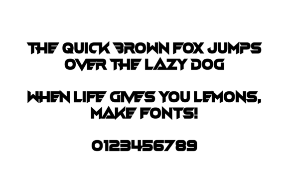 Fast Hand Font - Preview 1
