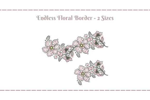Flower Big Border Endless