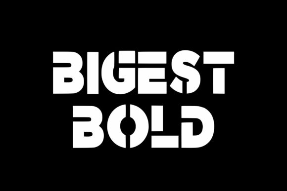 Force Army Font - Preview 1