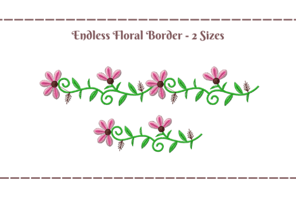 Green Garden Endless Border