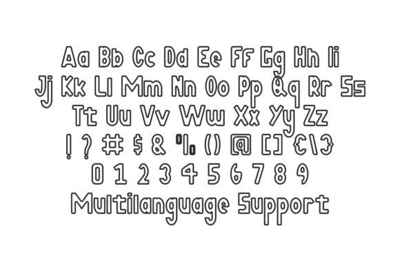 Jumps Hill Font PNG with transparent background - Preview 4
