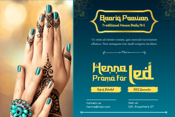 Keswah Font PNG with transparent background - Preview 4
