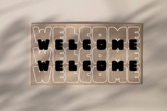 Matcha Bubbles Font PNG with transparent background - Preview 6