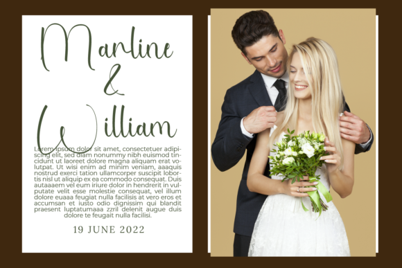 Rhianna Katrina Font PNG with transparent background - Preview 5