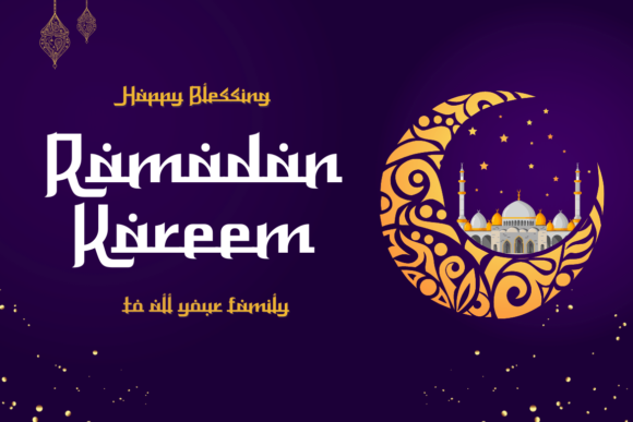 Rosyidun Font PNG with transparent background - Preview 1