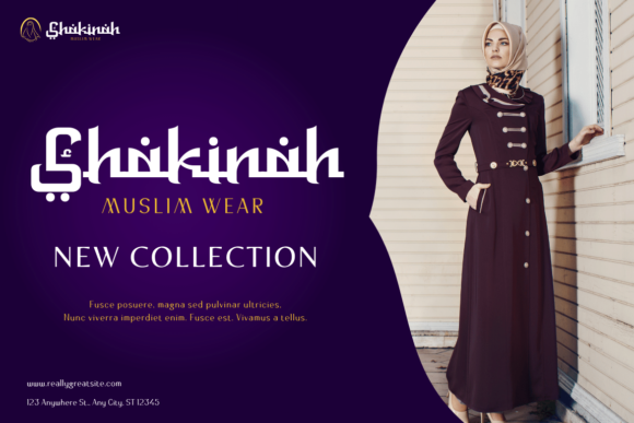 Rosyidun Font PNG with transparent background - Preview 3