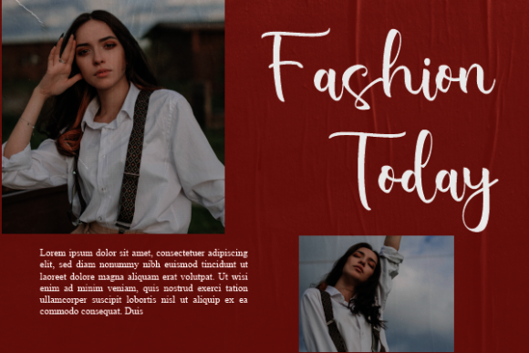 Ryndel Deirdre Font PNG with transparent background - Preview 2