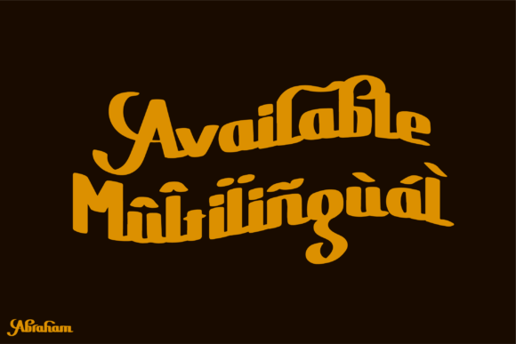 Abraham Font - Preview 3
