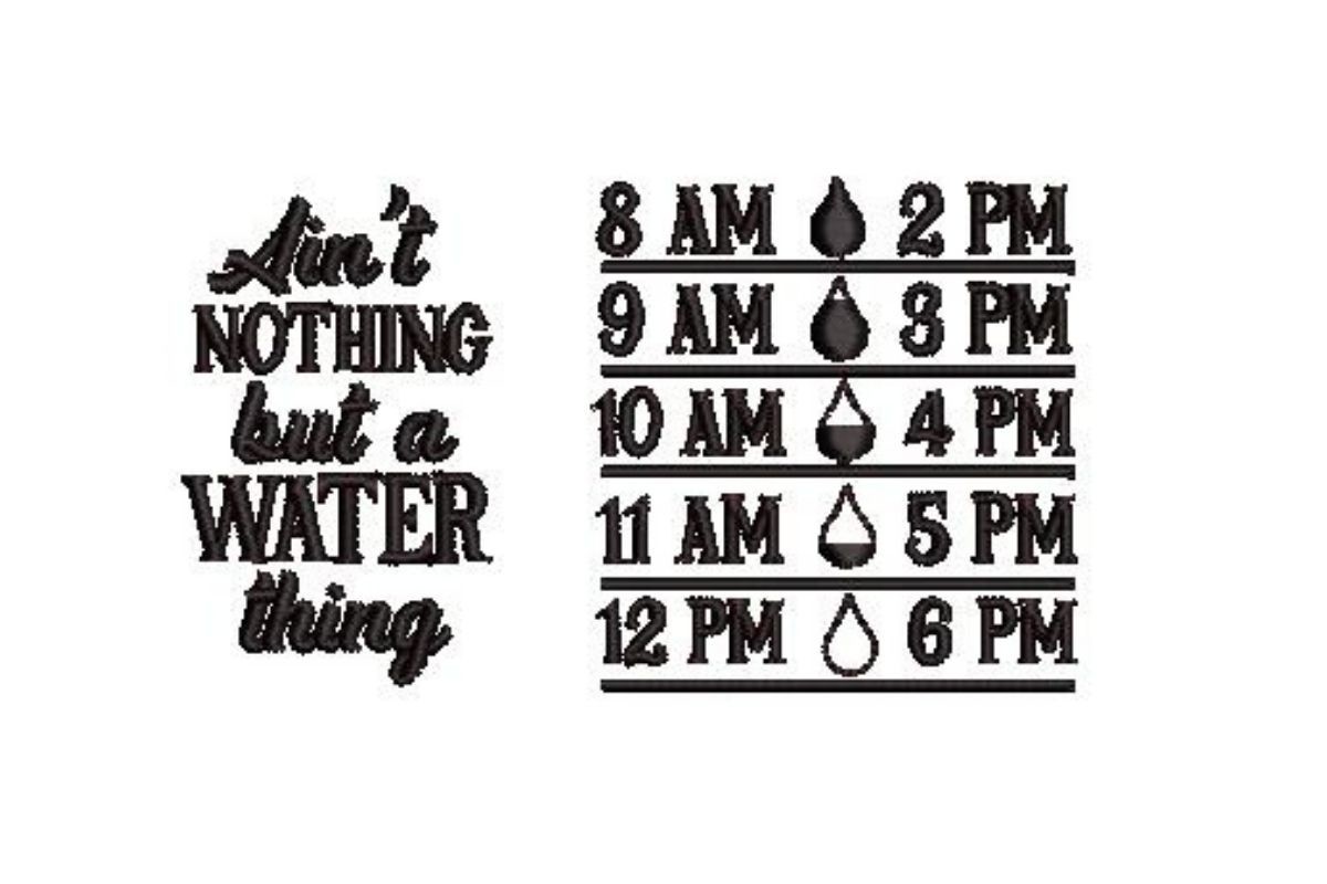 Ain't Nothing but a Water Thing