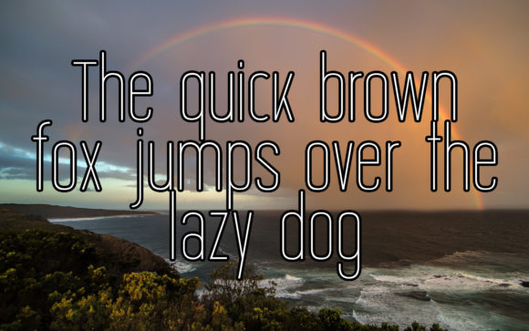 Allegro Font - Preview 1