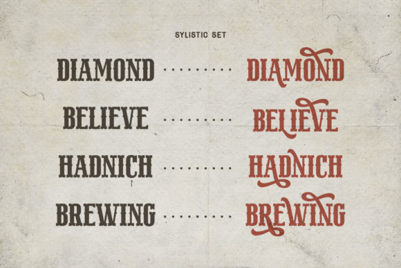 Bradrock Font - Preview 6