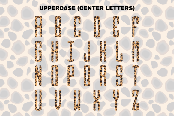 Cheetah Circle Font - Preview 2